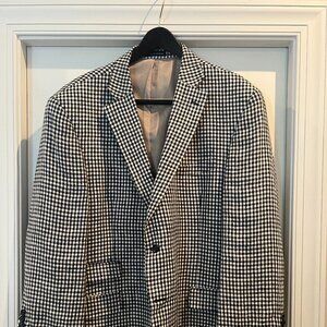 Paul fredrick 50r  blue and white